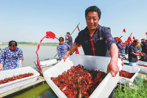 “龙虾之乡”江苏盱眙在京发布龙虾产业白皮书