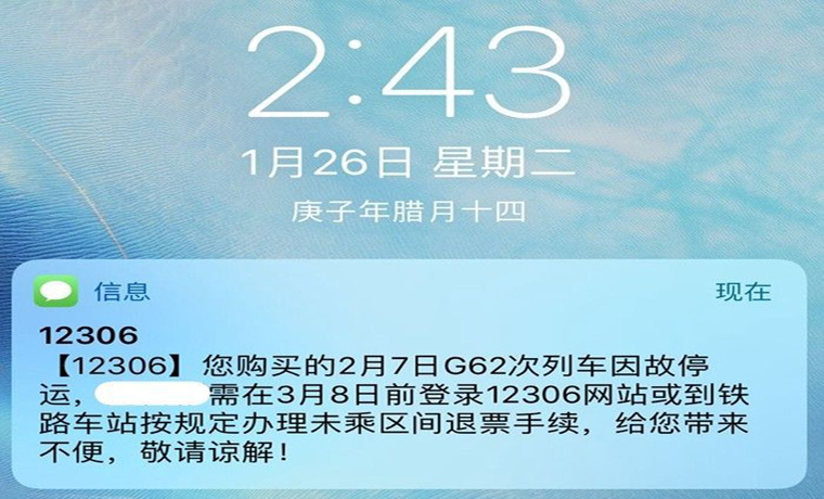 春运即将开启，部分普速列车和高铁车次因客流不足宣告停运