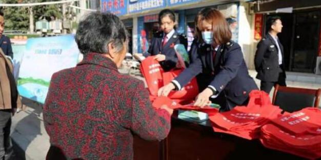 河南省镇平县税务局开展“世界水日”“中国水周”宣传活动