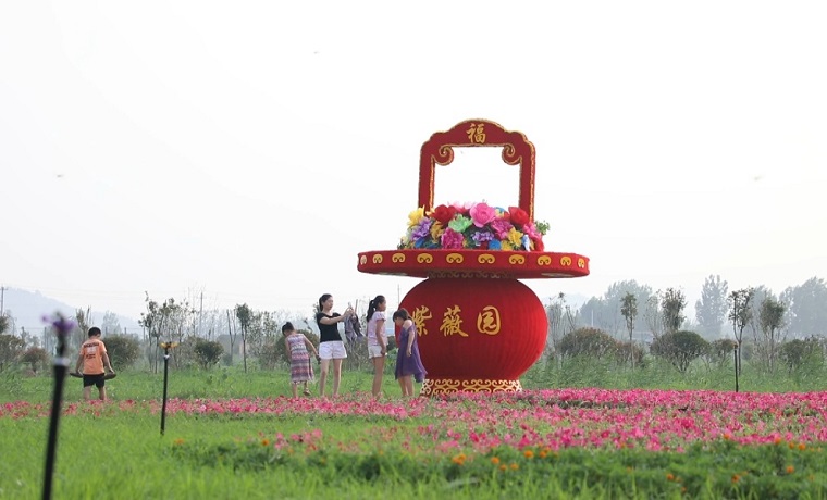 济宁市经开区马集镇"石雕之乡"变身"紫薇小镇 乡村振兴 中国