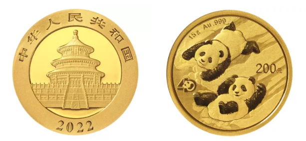 交通银行即将发售2022版熊猫贵金属纪念币