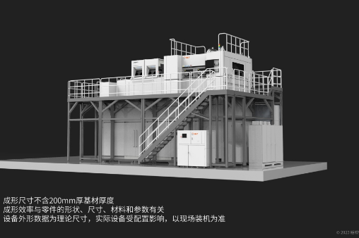 铂力特发布超大幅面金属3D打印设备