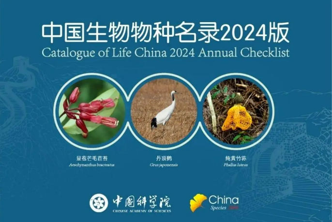 《中国生物物种名录》2024版共收录物种及种下单元155364个