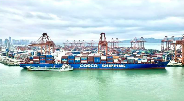 中国远洋海运完成国内最大单船用生物燃料油加注业务