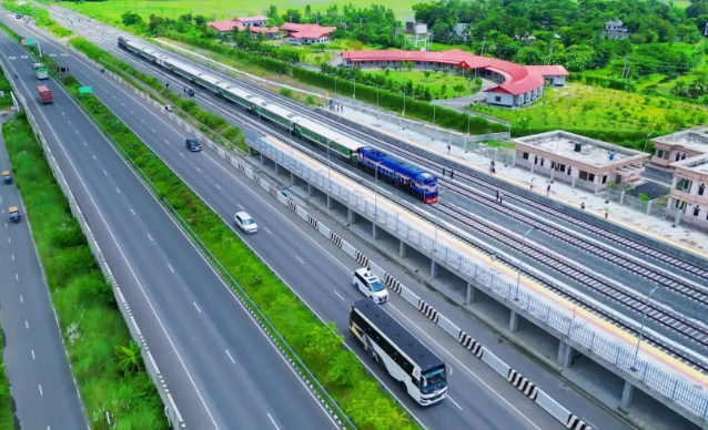 中企承建孟加拉国最大铁路项目全线通车