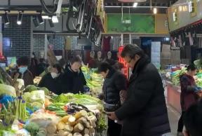 各地新鲜春菜扎堆上市 品种丰富供应充足