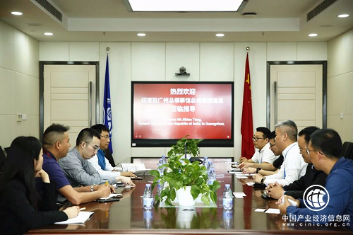 印度驻广州领事馆总领事唐施恩一行到访智慧海派深圳基地