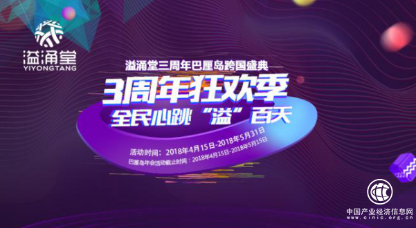 溢涌堂“大4喜”揭晓！巴厘岛＋跨国年会＋新爆品＋大扶持！