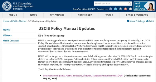 侨外美国移民政策解析|美移民局更新政策手册之就业计算