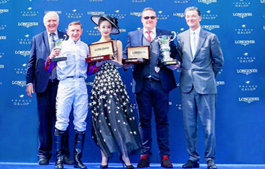 2018浪琴表戴安娜赛马大奖赛盛装上演优雅形象大使赵丽颖亲临诠释骑士精神