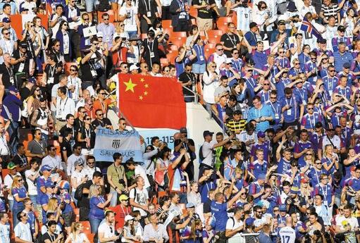 “中国元素”闪耀世界杯诠释企业走出去信心