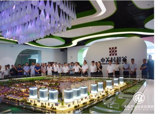 白沟新城管委会一行考察隆基泰和和谷产业园