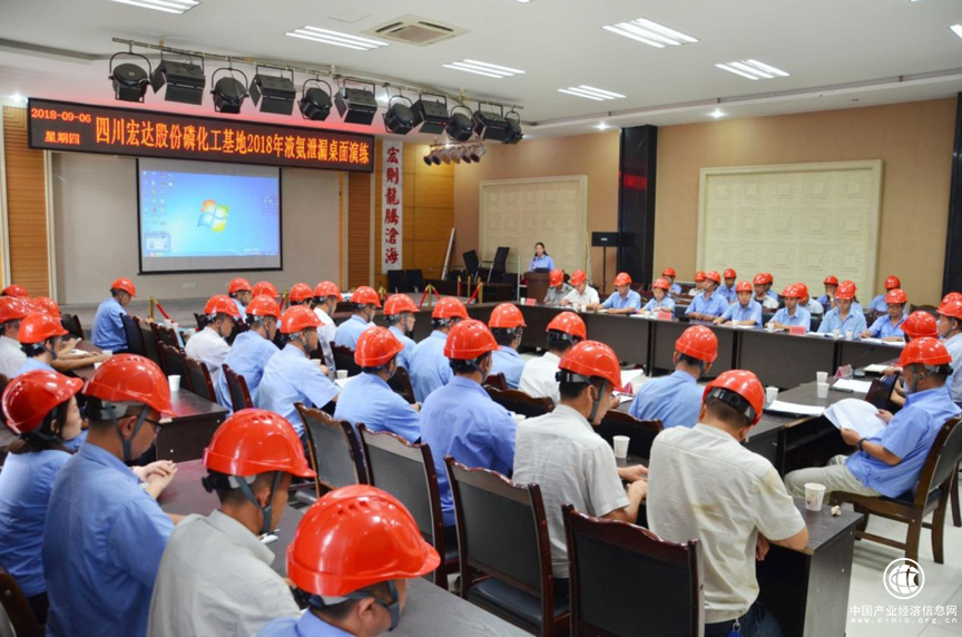 走脑走心 环环相扣——宏达股份磷化工基地液氨泄漏桌面演练堪比实战