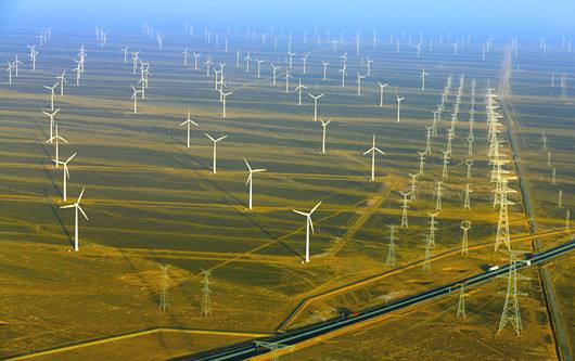 甘肃酒泉打造清洁能源产业示范基地
