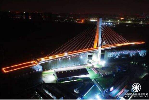 郑万铁路1.65万吨“新月云梯”大桥转体成功 填补国内空白