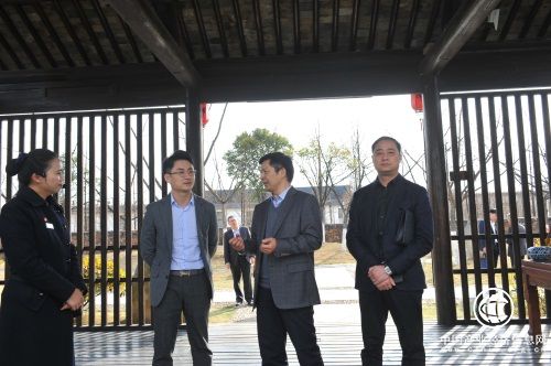 民创集团董事会主席彭希一行赴洋河股份公司考察交流