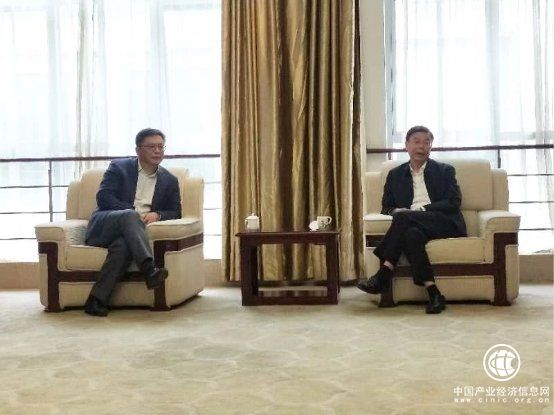 中信环境副董事长、总经理郝维宝拜会孝感市市长吴海涛