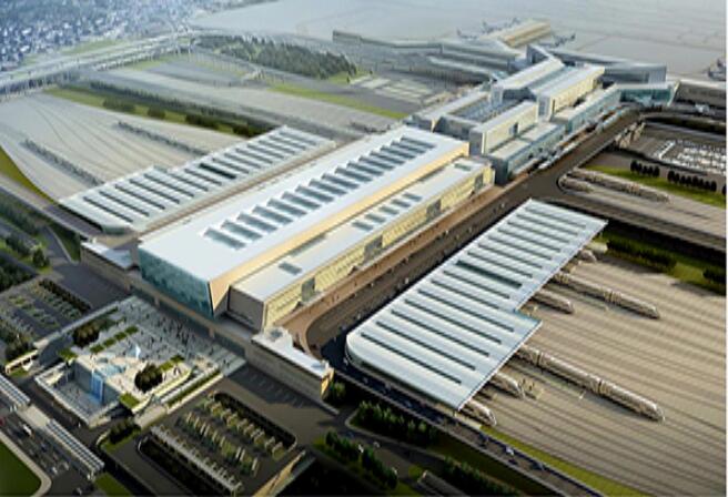 我国首条串联“两场三站”空铁直通线路开工