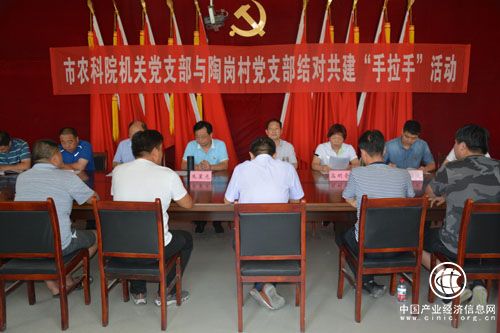 发挥科技优势 助力乡村振兴——南阳市农科院与方城县陶岗村举行结对共建“手拉手”活动