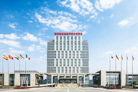 江苏盐城经开区新能源汽车形成全产业链