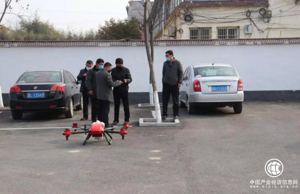 空中战“疫”，莒南县文疃镇巧用无人机消毒