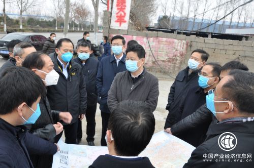 孟庆斌到顺和国际智慧物流园项目现场督导调研