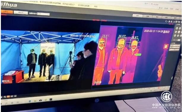 智能战“疫” | 华东交大在全省高校率先搭建5G红外热成像测温系统