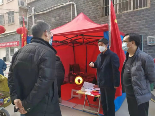 临漳县委组织部“三三三”模式 织密织牢疫情“红色”防控网