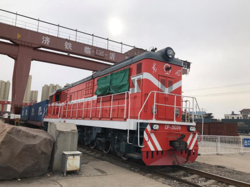 节后临沂首班开往俄罗斯的“齐鲁号”欧亚班列29日发出