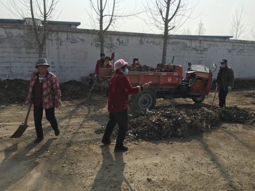 兰陵县神山镇：“疫”无反顾 人居环境整治再立军令状