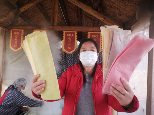 沂南县：“七彩煎饼”飞出沂蒙山