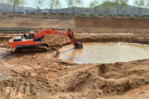 蒙阴县高都镇：全力推进高标准农田建设项目
