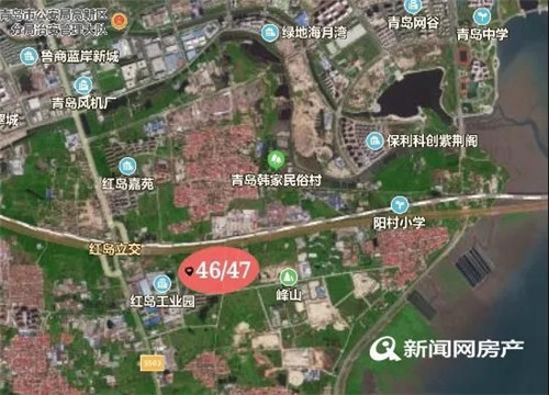 中铁斥资2.39亿成功竞得红岛2宗宅地 楼面价3700元／㎡！配建产权型人才公寓定价9400元／㎡