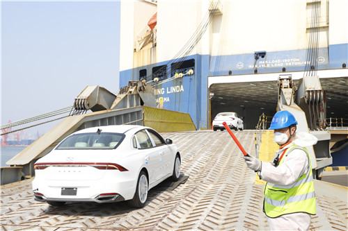 山东港口青岛港正式开通乘用车国际中转业务