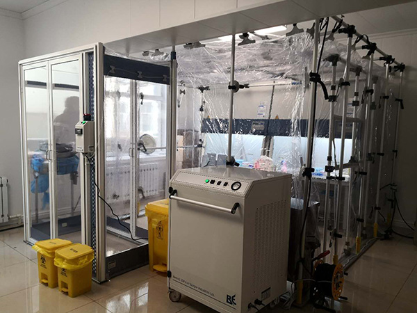 中国疾控中心生物安全首席专家：负压帐篷式移动实验室驰援绥芬河实现应检尽检 