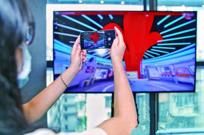 广东展馆“云”上迎客