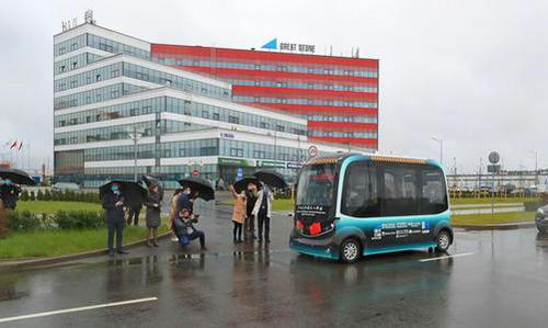 中白工业园打造白首个无人车试验区