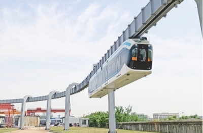 国内首条“空轨”商业运营线在湖北恩施正式开工