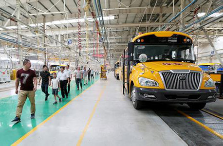 防疫“黑科技”加持 宇通校车驶入“5A级”健康时代