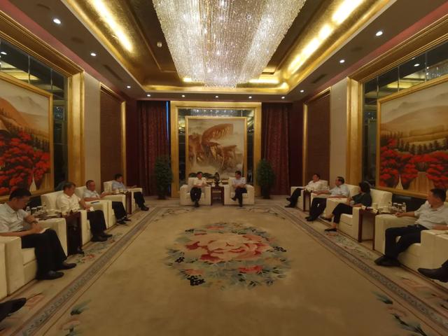 山东国投公司董事长李广庆、总裁王洪拜访德州市委市政府主要领导
