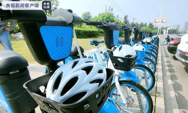 徐州市区“共享电动车”将自带头盔