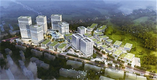 青岛海洋科技园一期封顶  将成辐射全国海洋科技成果融合发展新地标