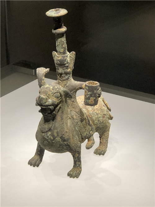 【博物·琅琊】仙人骑狮灯台