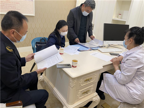 青岛市崂山区市场监督管理局开展医疗卫生计量器具监督检查