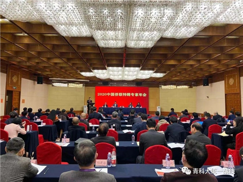 青科大侨联主席王家林出席2020年中国侨联特聘专家年会并参加有关活动