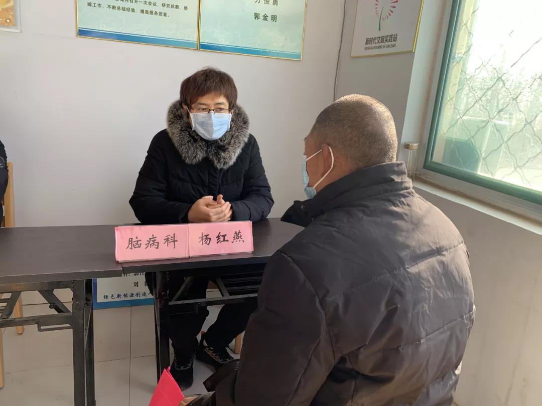 德州市中医院健康素养促进公益义诊讲座活动 走进赵虎镇郭家庵村