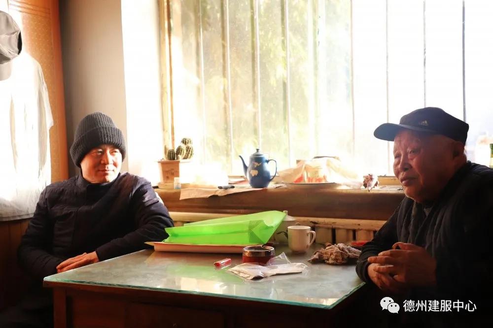 德州市新旧动能转换示范区建服中心开展“百万农户温暖行”活动