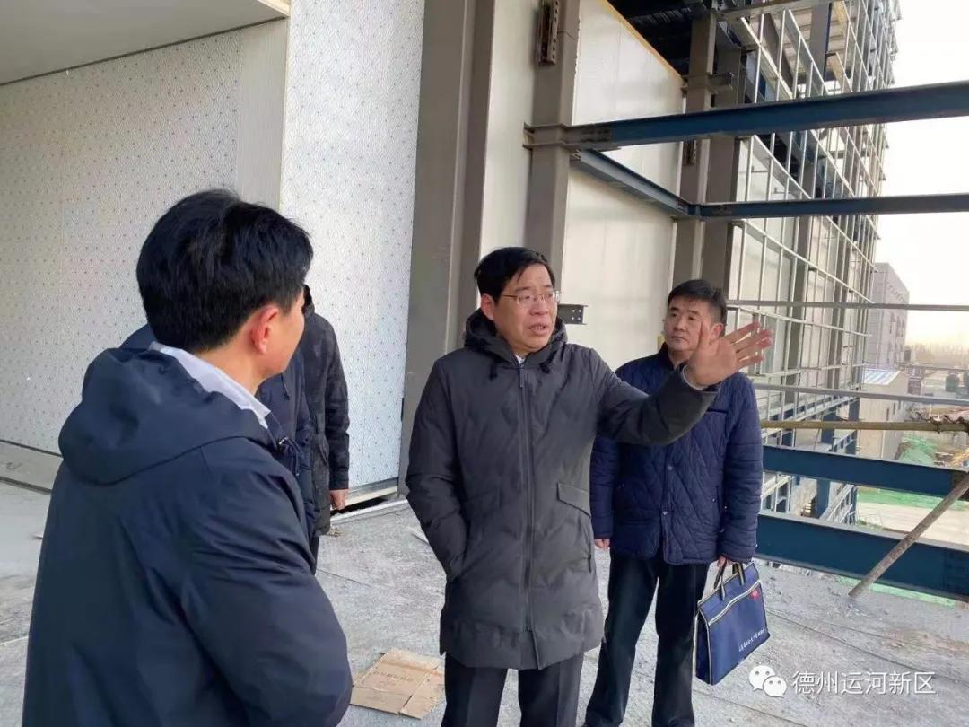 现场调研｜德州运河新区：全力推进重点项目建设 督促企业守住疫情防控和安全生产底线