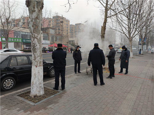 强化责任担当 积极主动作为 青岛莱西市综合行政执法局加强春节前市容环境整治