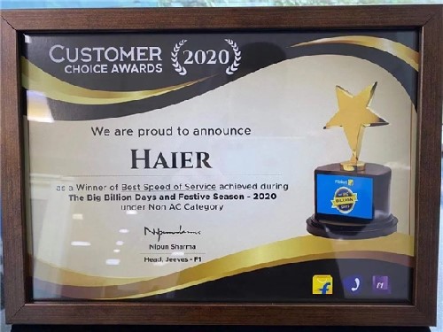 唯一在疫情下提供服务！海尔智家印度再获“最佳服务奖”